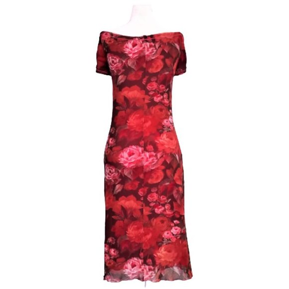 Anthro WESTON WEAR Off-Shoulder Wiggle Dress, flaw - Picture 2 of 8